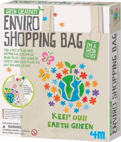 Green Creativity: Enviro Shopping Bag, Make Your Own Bag