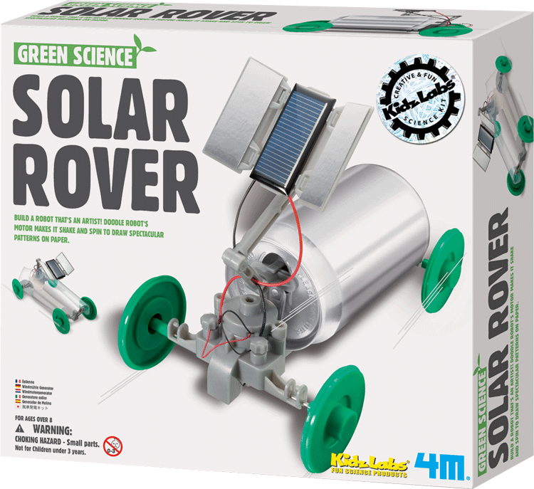 Green Science Solar Rover Kit, Solar Science Fun