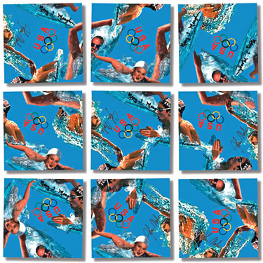 Scramble Squares, Swimming (Summer Olympics)