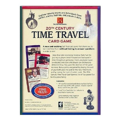 20th Century Time Travel Card Game by The History Channel