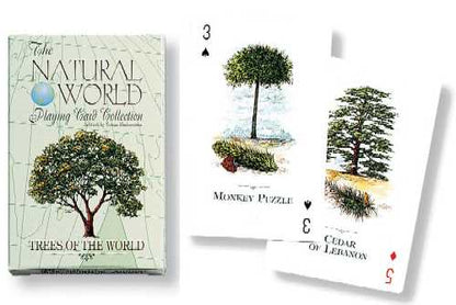 Trees of the Natural World Playing Cards