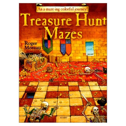 Treasure Hunt Mazes - An A-maze-ing Colorful Journey!