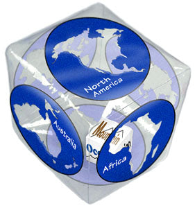 Tumble 'n Teach World Geography, Inflatable Cube by Scott Resources